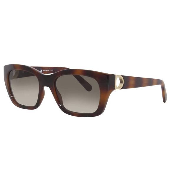 NEW SALVATORE FERRAGAMO women's sf1012s sunglasses in tortoise / brown gradient - Picture 1 of 4